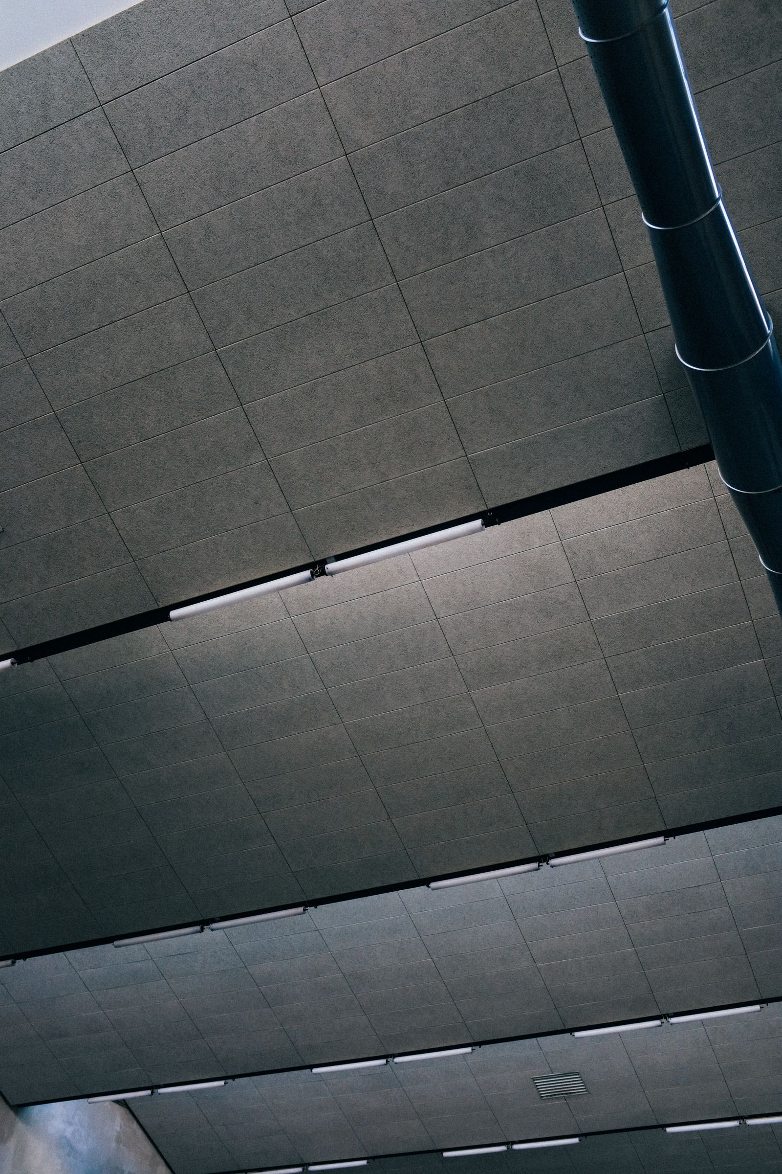 Acoustic ceiling panel detail